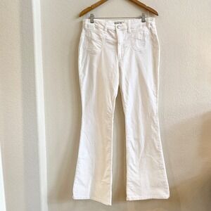 Kut from the Kloth White Boot Cut Jeans